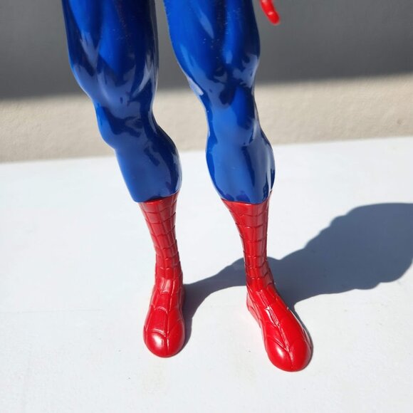 2013 Hasbro 11” Spider-Man Action Figure- Marvel Spiderman Toy - Movable Parts F - Picture 6 of 10